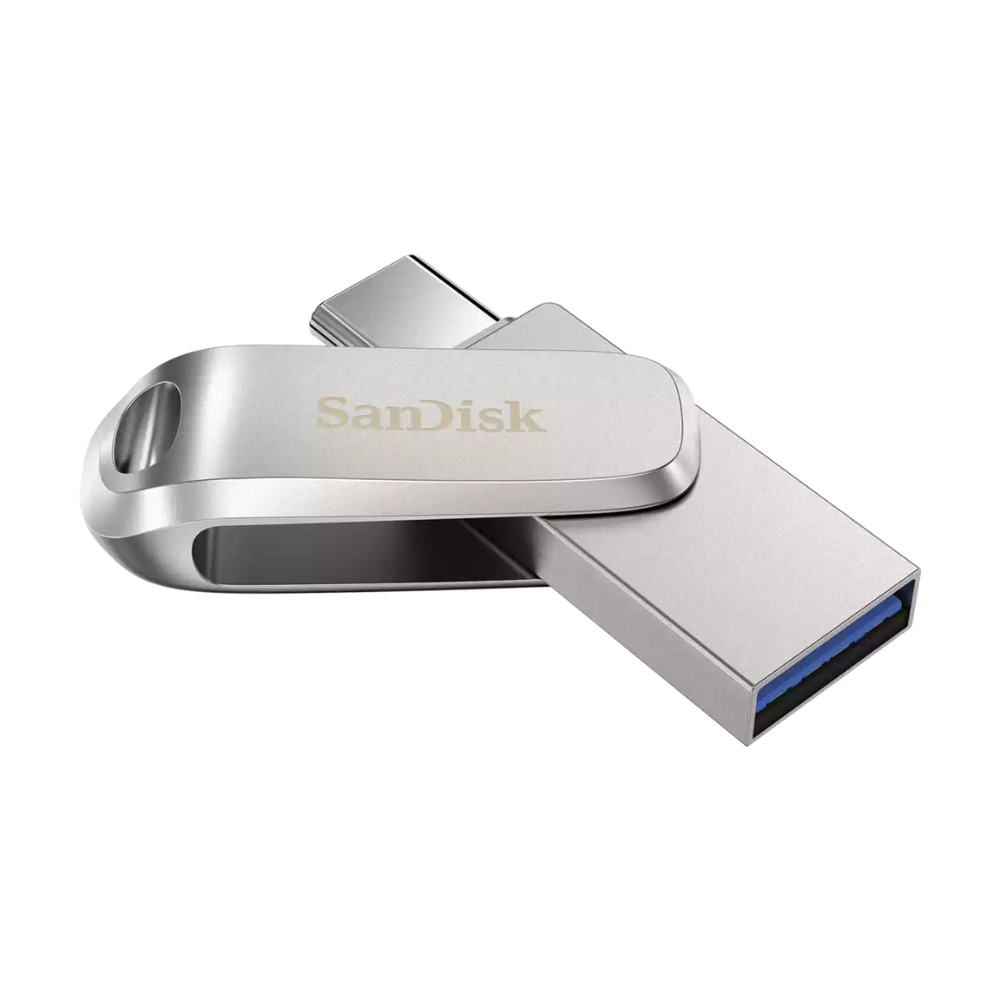 SanDisk Ultra Dual Drive Luxe 128GB USB Type-C Flash Drive SanDisk Ultra Dual Drive Luxe USB Type-C Flash Drive 128GB