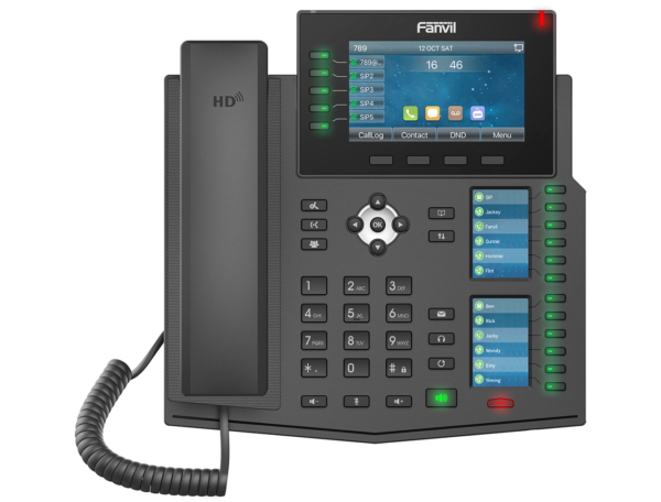Fanvil X6U 6 line Ultra Elegant Gigabit