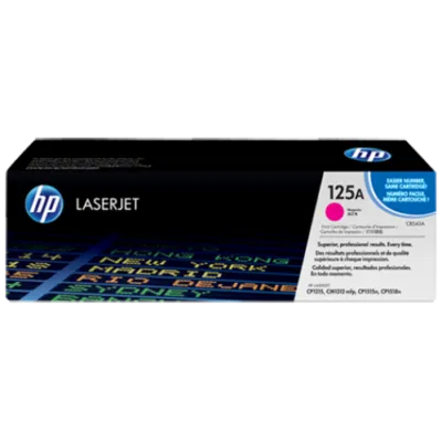 HP 125A Magenta Original LaserJet Toner Cartridge (CB543A)
