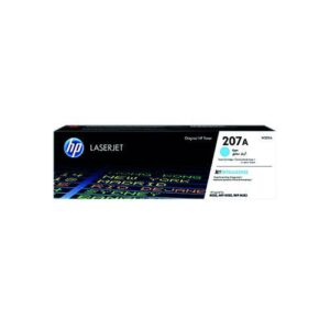 HP 207A Cyan Original LaserJet Toner Cartridge (W2211A)