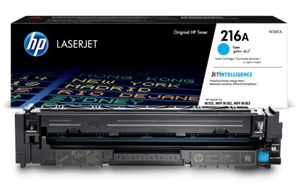 HP 216A Cyan Original LaserJet Toner Cartridge W2411A