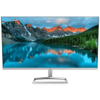 HP M27f 27" FHD Ultra Slim LED Monitor, Black Color, Connectivity : VGA, 2*HDMI
