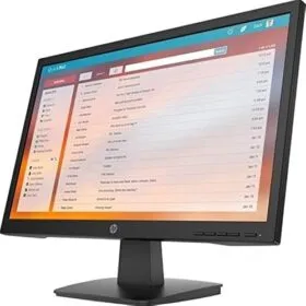 HP P22v G4  21.5" FHD Monitor, Black Color, Connectivity : VGA, HDMI 1.4 - 9TT53AA