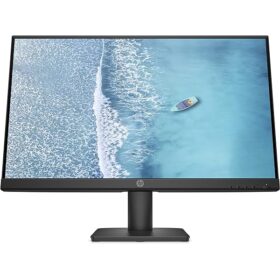 HP V24v G5  23.8" FHD Monitor, Black Color, Connectivity : VGA, HDMI 1.4 - 65P62AS