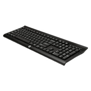 HP Wireless Keyboard K2500 (English & Arabic) Black - E5E78AA