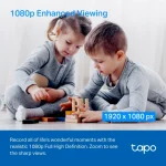 TP-Link Pan/Tilt Home Security Wi-Fi Camera - TL-TAPO C200