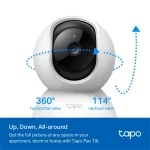 TP-Link Pan/Tilt Home Security Wi-Fi Camera - TL-TAPO C200