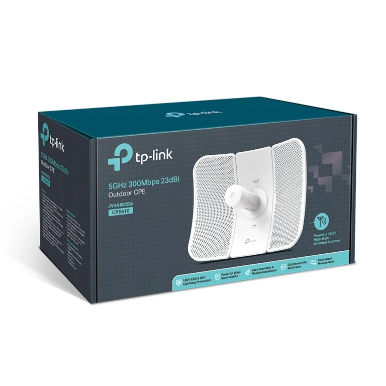 TP-Link 5GHz 300Mbps 23dBi Outdoor CPE - TL-CPE610