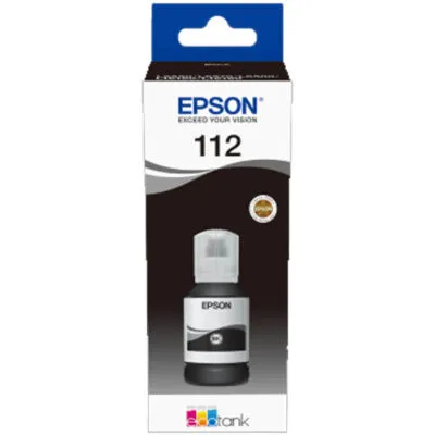 Epson 112 Ecotank pigment Black ink 70Ml bottle -C13T06C14A