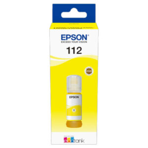 Epson 112 Ecotank pigment Yellow ink 70Ml bottle - cartridge - C13T06C44A