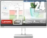 Lenovo L24e-40 23.8" FHD Monitor, Cloud Grey Color, Connectivity : 1 VGA, 1 HDMI 1.4