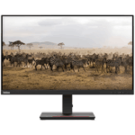 Lenovo S27e-20 27" FHD Monitor, Raven Black Color, Connectivity : 1 VGA, 1 HDMI 1.4