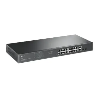 TP-Link 18-Port 10/100/1000Mbps Gigabit Easy Smart Switch with 16-Port PoE+ - TL-SG1218MPE