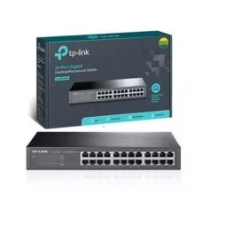 TP-Link 24-Port 10/100/1000Mbps Gigabit Desktop Rackmount Switch - TL-SG1024D