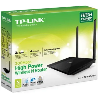 TP-Link 300Mbps High Power Wireless N Router - TL-WR841HP