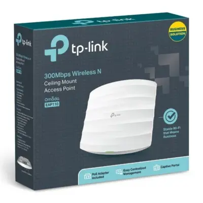 TP-Link 300Mbps Wireless N Ceiling Mount Access Point - TL-EAP115