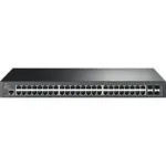 TP-Link 48 Port 10/100/1000Mbps Gigabit L2+ Managed Switch with 48-Port PoE+ - TL-SG3452P