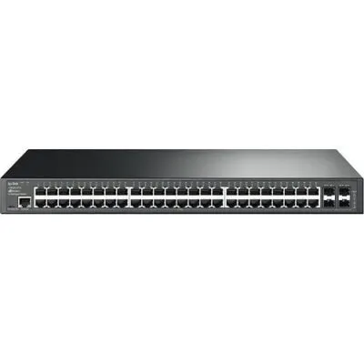 TP-Link 48 Port 10/100/1000Mbps Gigabit L2+ Managed Switch with 48-Port PoE+ - TL-SG3452P