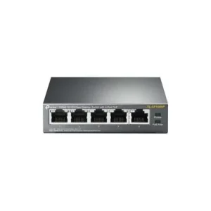 TP-Link 5-Port 10/100Mbps Desktop Switch with 4-Port PoE+ - TL-SF1005P