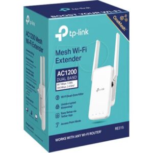 TP-Link AC1200 Wireless N Wall Plugged Range Extender - TL-RE305