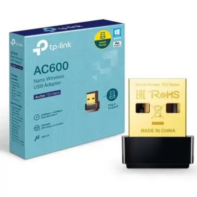 TP-Link AC600 Wireless Dual Band USB Adapter - TL-Archer T2U