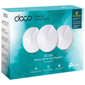 TP-Link Deco M5 AC1300 Whole Home Mesh Wi-Fi System (3 Pack) - TL-DECO M5-3
