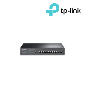 TP-Link JetStream 10-Port Gigabit Smart Switch with 8 PoE+ Ports & 2 Gigabit SFP Slots TL-SG2210MP