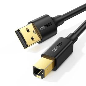UGREEN USB 2.0 AM to BM Print Cable 5m (Black) - US135