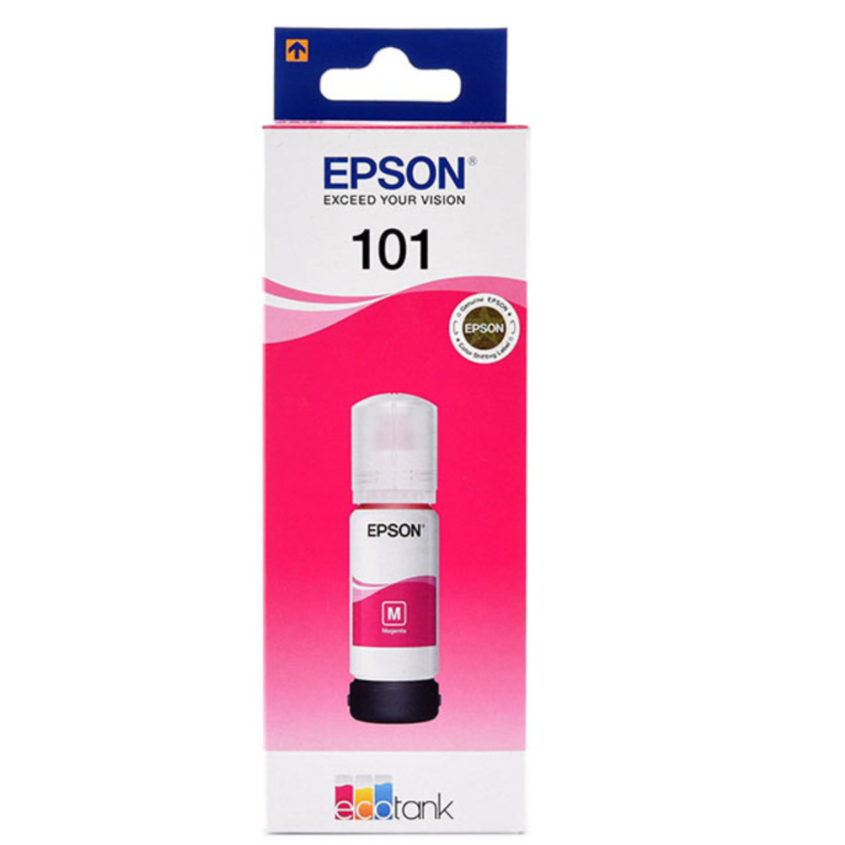 Epson 101 EcoTank Magenta Ink Bottle - 70ml (C13T03V34A)