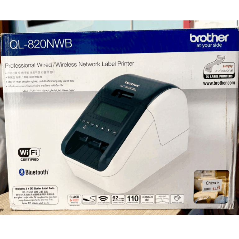 Brother QL-820NW High-Speed Professional Label Printer