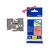 Brother TZE-421 Black on Red 9mm Laminated Label Tape