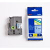 Brother TZE-521 Black on Blue 9mm Laminated Label Tape
