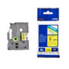 Brother TZE-621 Black on Yellow 9mm Laminated Label Tape