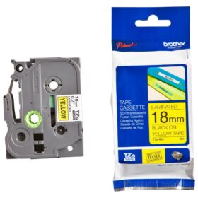 Brother TZE-641 18mm - Black on Yellow tape