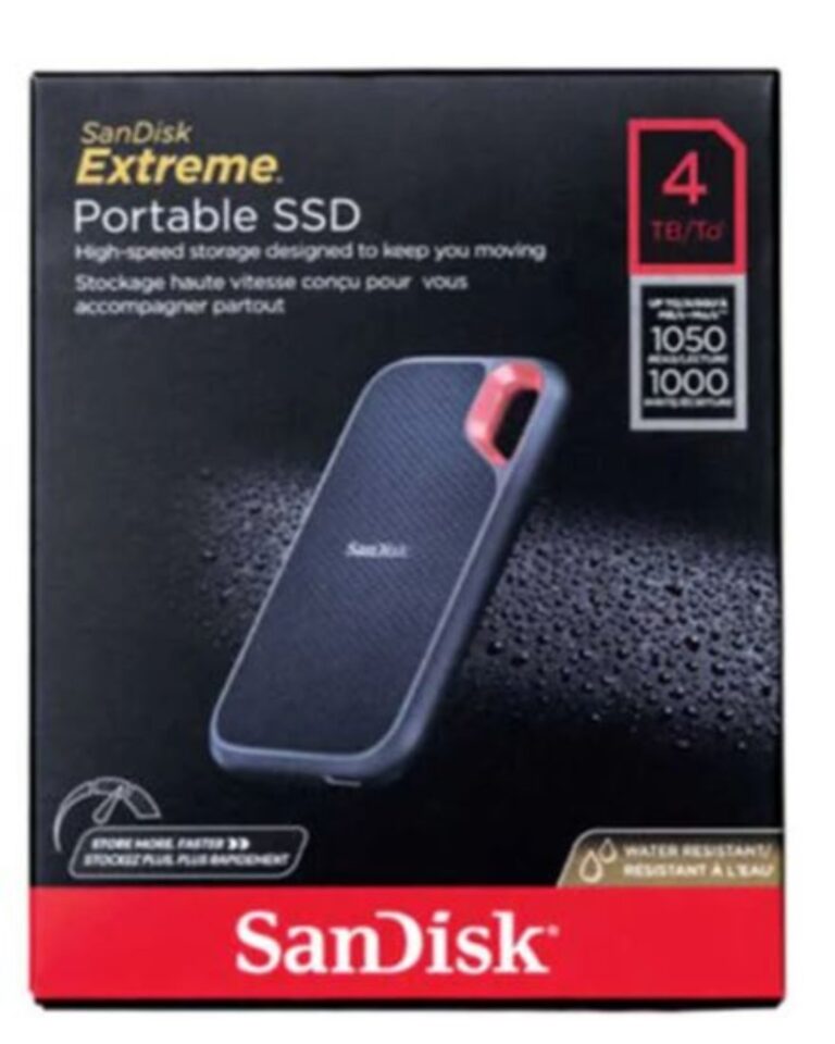 SanDisk 4TB Extreme PRO Portable SSD