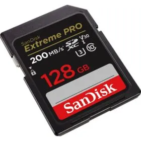SanDisk Extreme PRO 128GB SDXC UHS-I Card 200 MB/s