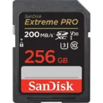 SanDisk Extreme PRO 256GB SDXC UHS-I Card 200 MB/s