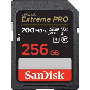 SanDisk Extreme PRO 256GB SDXC UHS-I Card 200 MBPs