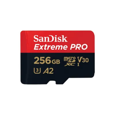 SanDisk Extreme PRO 256GB microSDXC Memory Card