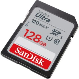 SanDisk Ultra SDXC 128GB UHS-I card 140MB/s Class 10