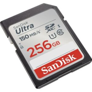 SanDisk Ultra SDXC 256GB UHS-I card 150MB/s Class 10