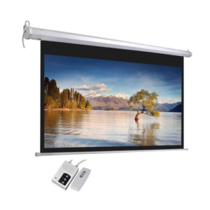 Techcom TC-APS-3240 Auto Electric Projector Screen 240 x 240 Inches