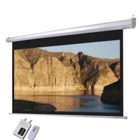 Techcom TC-APS-3300 Auto Electric Projector Screen 300 x 300 Inches