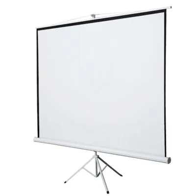 Techcom TC-TPS-2200 Tripod Projector Screen 200 x 200 Inches