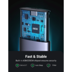 UGREEN CM400 USB-C M.2 NVME Hard Drive Enclosure (10Gbps)