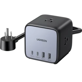 UGREEN DigiNest Cube Power Strip (3 AC outlets +  65W 2A2C)
