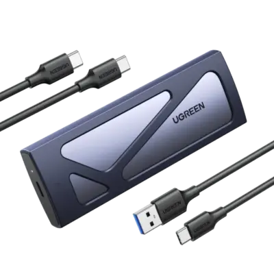 UGREEN CM400 USB-C M.2 NVME Hard Drive Enclosure (10Gbps)