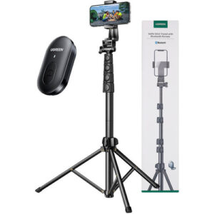 UGREEN Selfie Stick Tripod with Bluetooth Remote