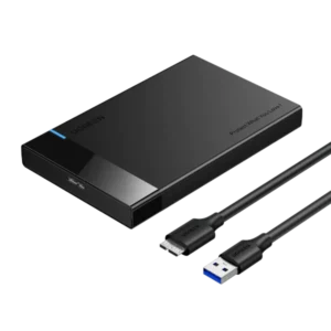 UGREEN USB 3.0 3.5"/2.5" Hard Drive Enclosure with UK Power Adapter
