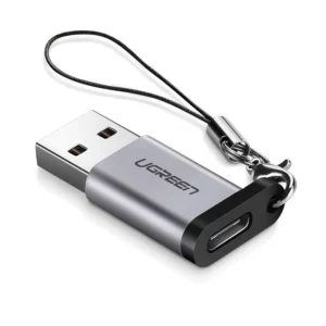 UGREEN USB-A 3.0 Male to USB-C 3.1 Female Adapter Gray